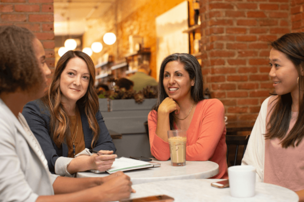 Metro HR Empty Nest Syndrome, Ladies chatting